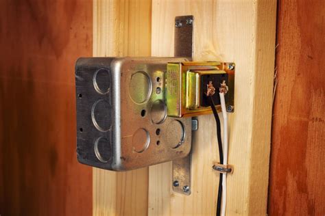 junction box transformer|doorbell transformer in junction box.